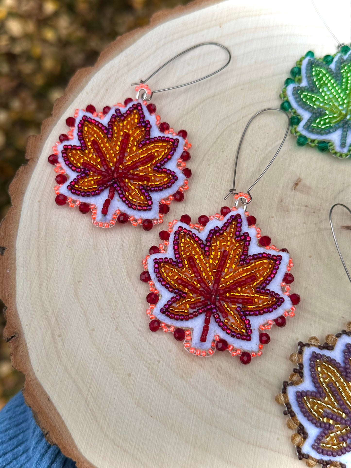 Autumn Leave Earrings