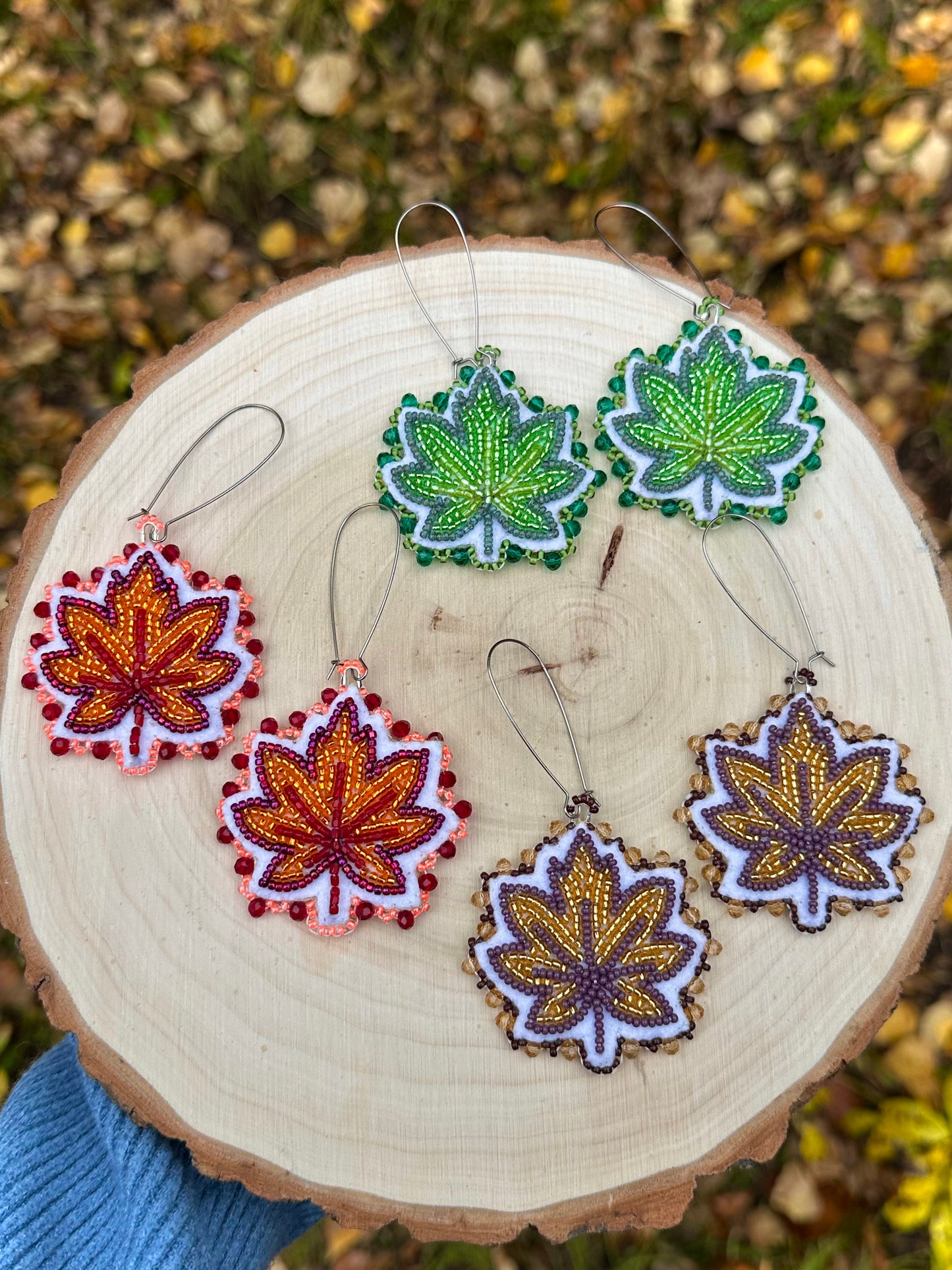 Autumn Leave Earrings