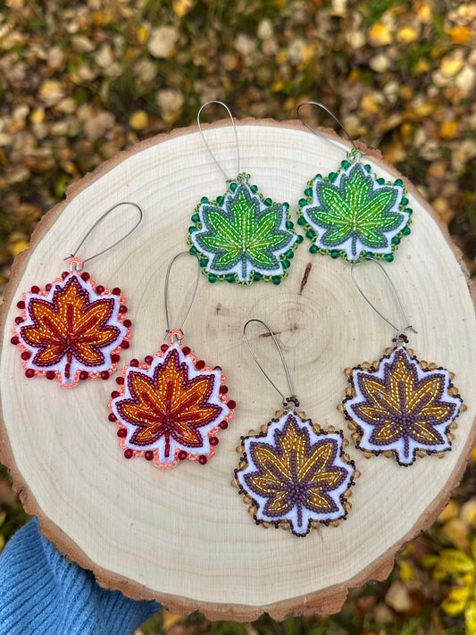 Autumn Leave Earrings