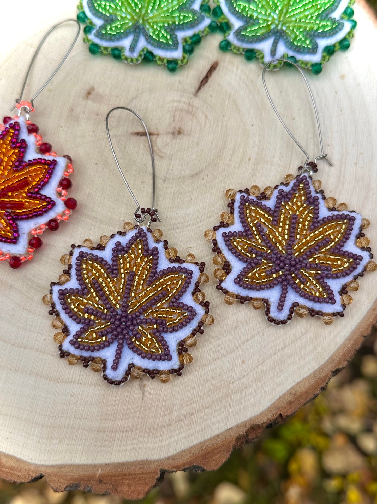 Autumn Leave Earrings