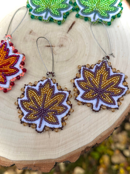 Autumn Leave Earrings